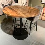 Bartafel met mangohouten blad, Huis en Inrichting, Ophalen, Zo goed als nieuw