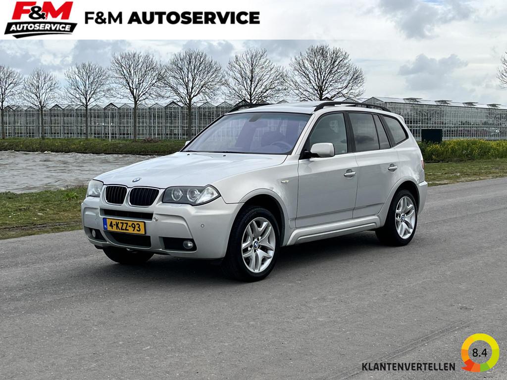 BMW X3 2.0d High Executive Pano, clima, trekhaak, Auto's, Euro 5, 15 km/l, Leder, Bedrijf