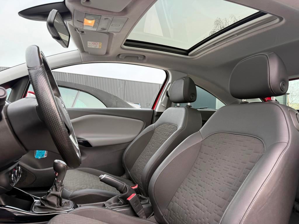 Opel Corsa 1.0 Turbo Cosmo|NAP|Pano|Cam|Airco|StoelV|FullOpt, Voorwielaandrijving, Bi-Xenon koplampen, 1063 kg, Gebruikt