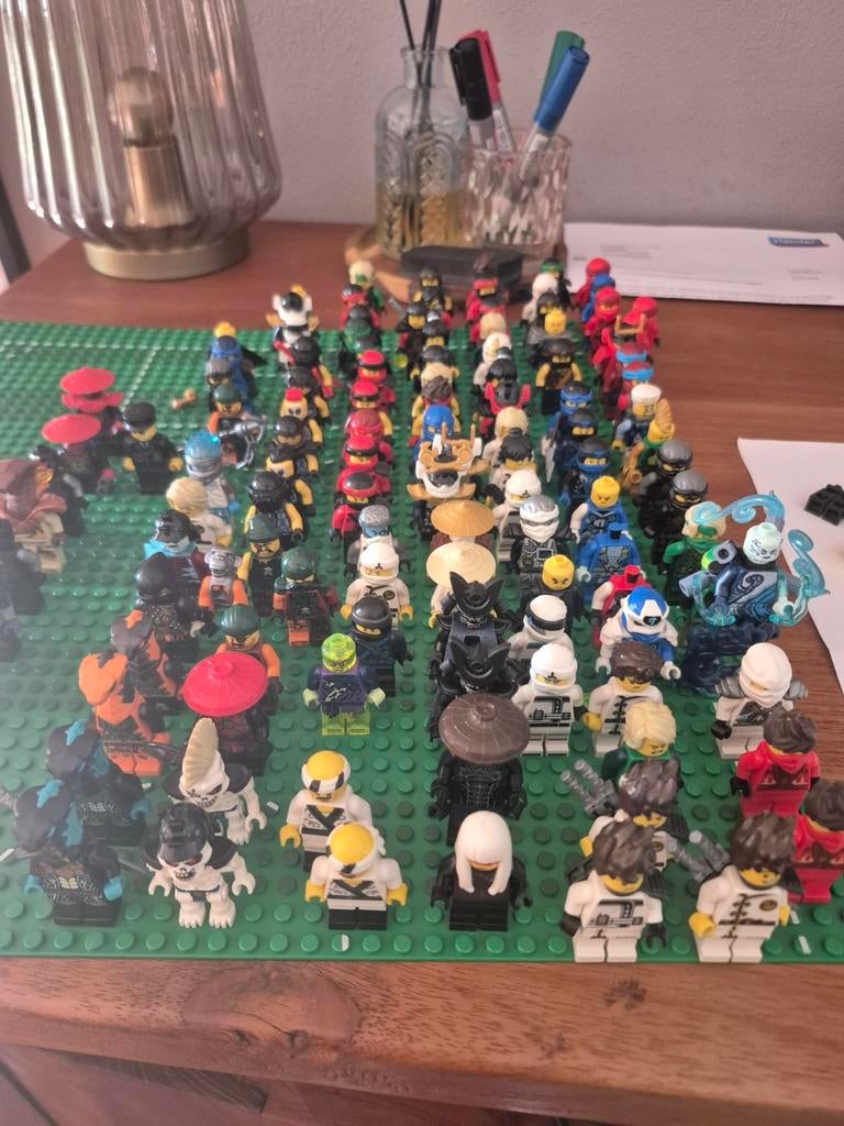 Grote Lego Ninjago Minifiguren Collectie, Gebruikt, Lego, Ophalen of Verzenden, Minifiguur