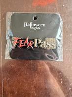 Halloween Nights Fear Pass 2024 Button, Ophalen of Verzenden, Nieuw, Overige onderwerpen, Button
