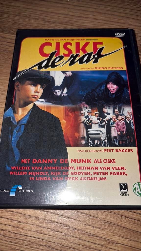 Ciske de Rat met Danny de Munk en Herman van Veen., Cd's en Dvd's, Dvd's | Nederlandstalig, Vanaf 16 jaar, Ophalen of Verzenden