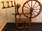 Noors spinnewiel met 4 klossen, Ophalen, Zo goed als nieuw, Spinnewiel