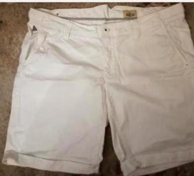 Bijna Nieuw Chino Short korte Broek Wit katoen GAASTRA W31, Verzenden, Zo goed als nieuw, Wit