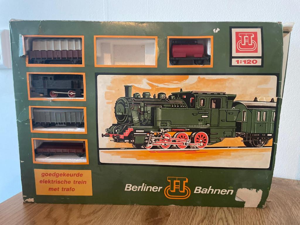 Originele Berliner TT Bahnen (BTTB)  (incompleet), Overige merken, Treinset, Gelijkstroom, Ophalen of Verzenden