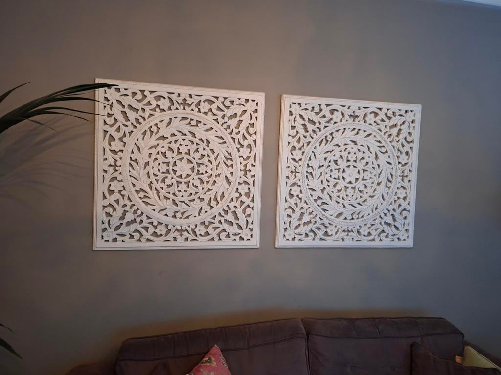 Wandpanelen wit PTMD, Ophalen, Zo goed als nieuw