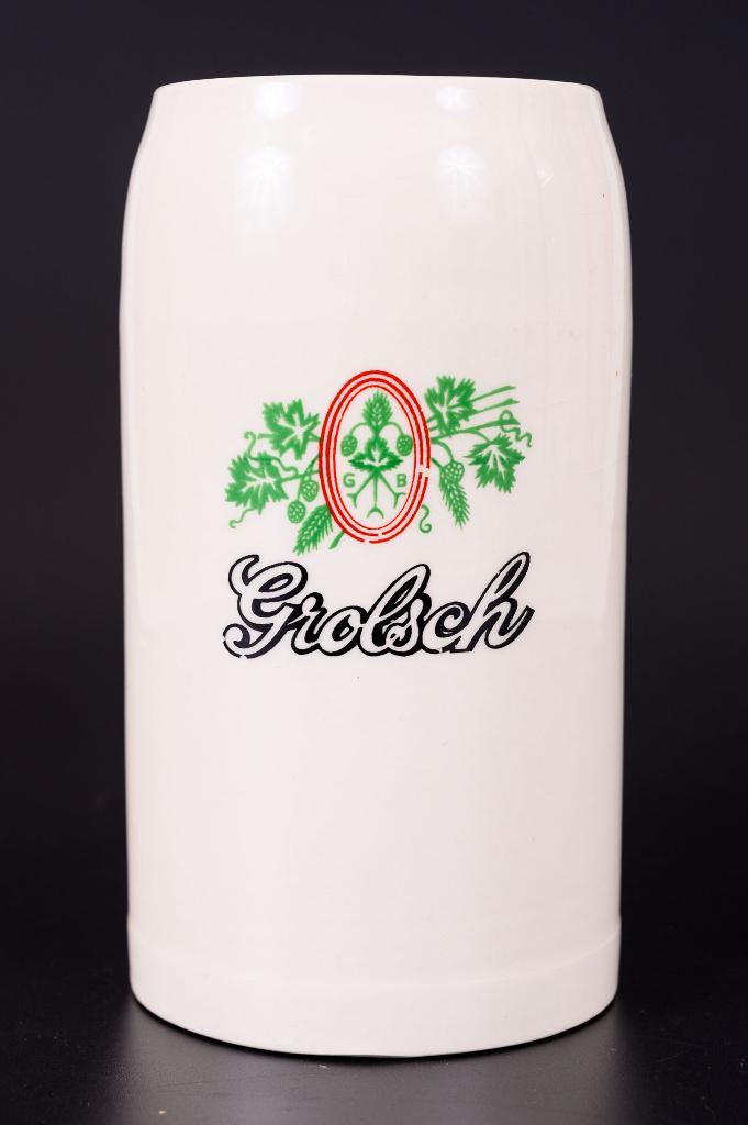 Grolsch Bier, 1 liter bierpul, Verzamelen, Ophalen of Verzenden, Gebruikt, Pul(len), Grolsch