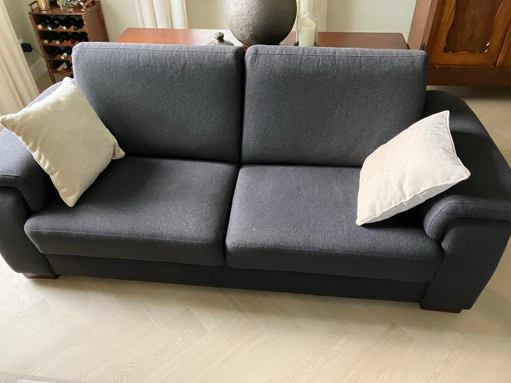 2- en 2.5-zits bank, salontafel en vloerkleed, Huis en Inrichting, Banken | Bankstellen, Ophalen, Gebruikt, Tweepersoons, 75 tot 100 cm