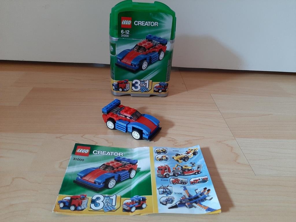 Lego Creator 31000 Mini Racer, Compleet, Lego, Ophalen of Verzenden, Zo goed als nieuw