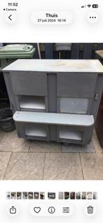 Mooi donker hok voor binnen, Ophalen of Verzenden, Zo goed als nieuw, Hout, Overige typen