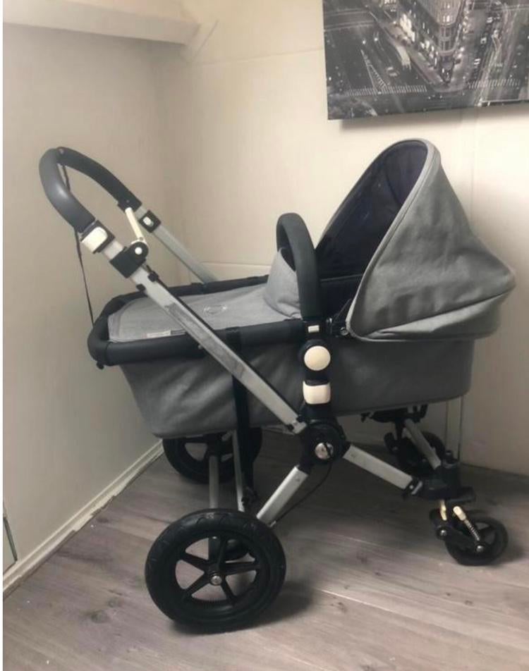 Kinderwagen Bugaboo Cameleon Zilver Grijs Limited, Ophalen, Zo goed als nieuw