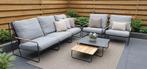 Nieuwe loungeset te koop nieuw in doos teak, Ophalen, Zo goed als nieuw, Aluminium, Bank