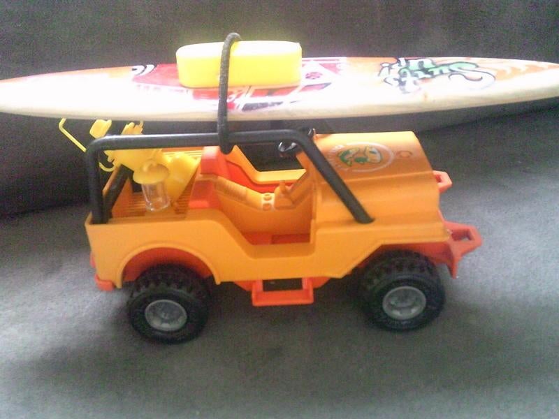 Fisher Price orginal little people jeep 1977, Ophalen of Verzenden, Gebruikt, Auto of Voertuig