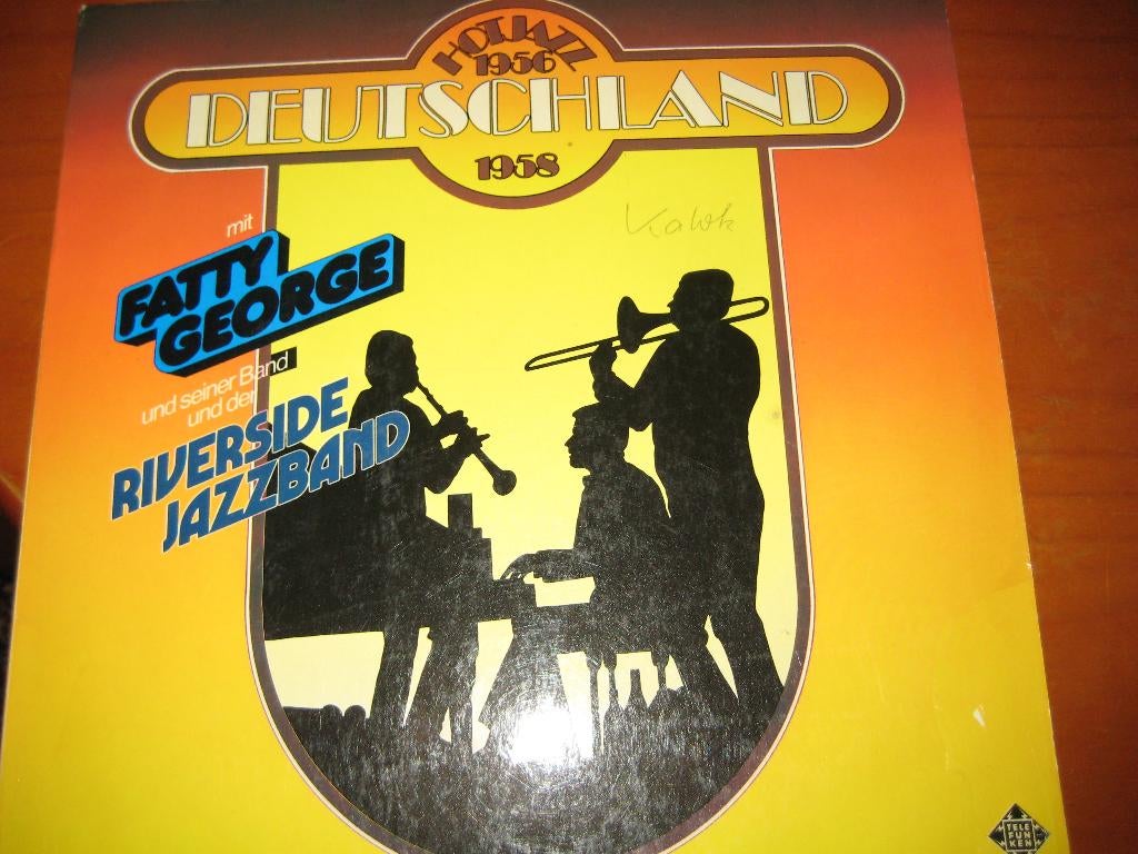 LP, Hot Jazz 1956/1958 met Fatty George Riverside Band, Ophalen of Verzenden, Zo goed als nieuw, 12 inch