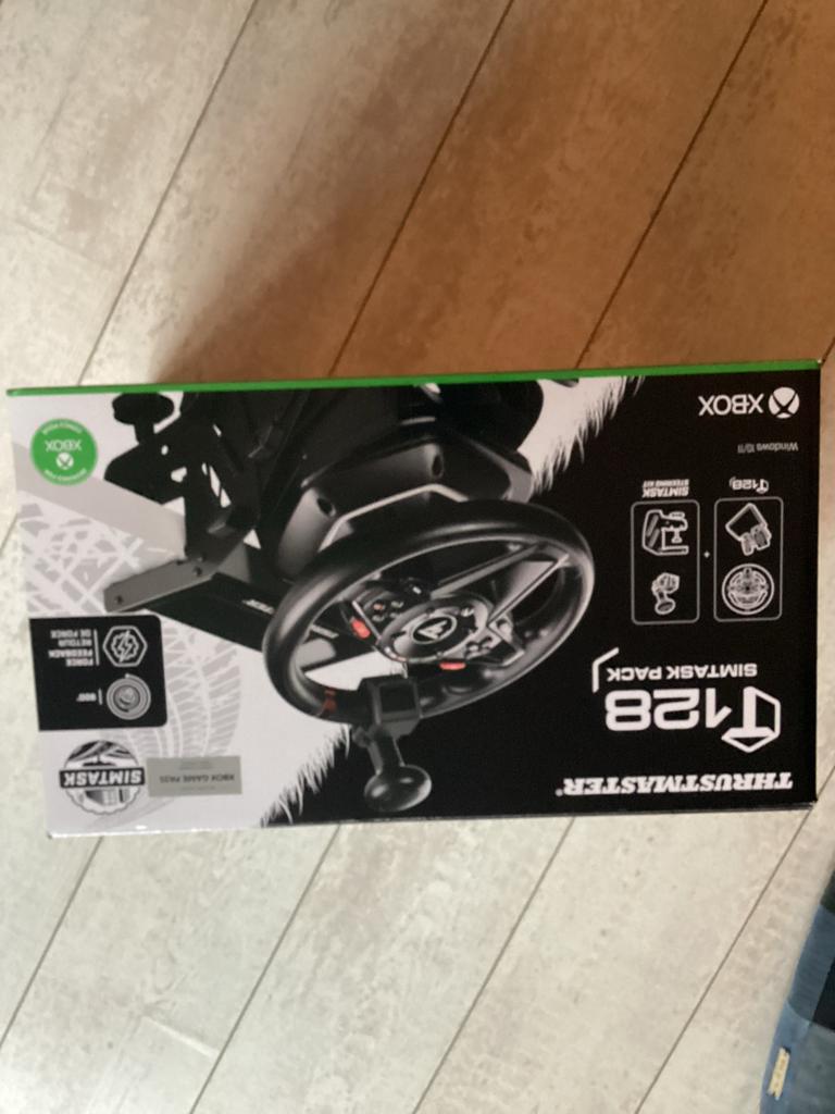 Thrustmaster T128 stuur voor pc/xbox, Gebruikt, 1 speler, Racen en Vliegen, Ophalen of Verzenden