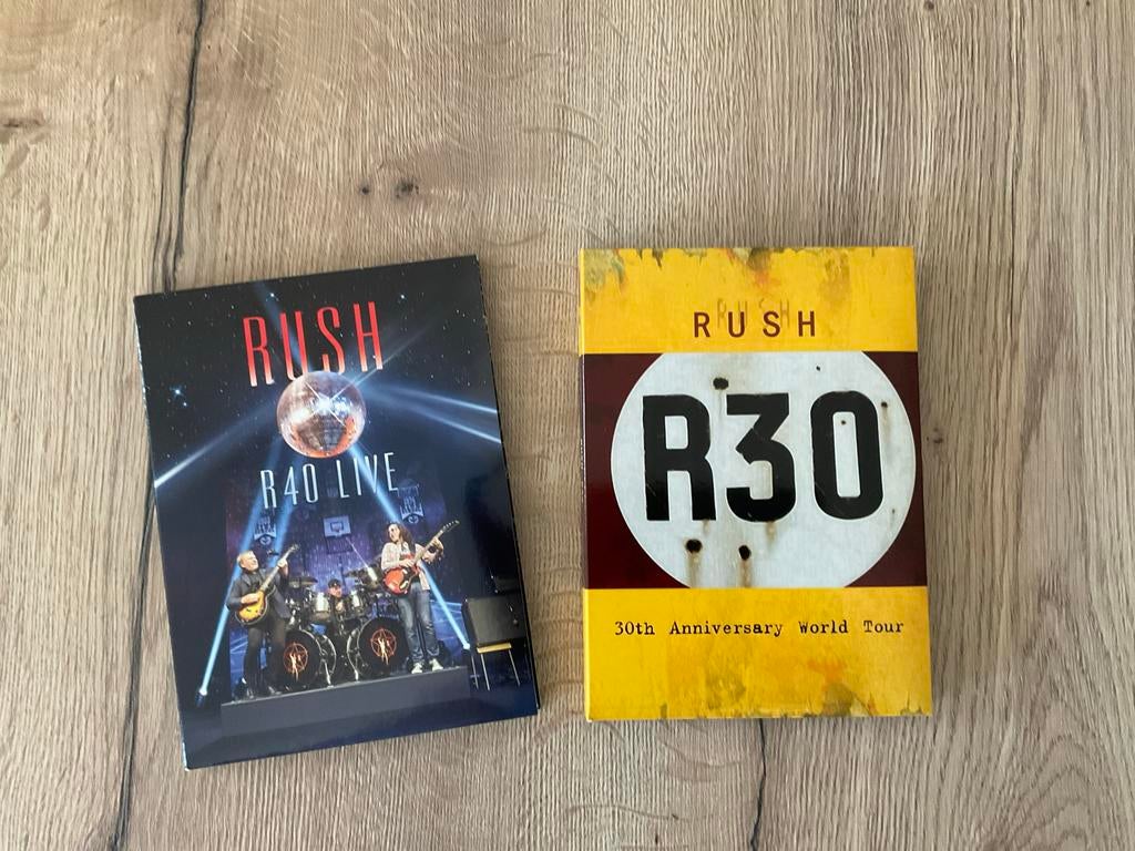 Rush R40 Live en R30 30th Anniversary World Tour DVD's, Cd's en Dvd's, Alle leeftijden, Verzenden, Gebruikt, Boxset