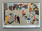 Poster IBM verhuisservice gemaakt door Theo van den boogaard, Deurposter of groter, Rechthoekig Liggend, Ophalen of Verzenden