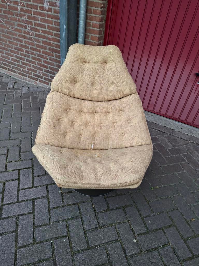 Artifort schelpfauteuil, Ophalen, 75 tot 100 cm, Kunststof