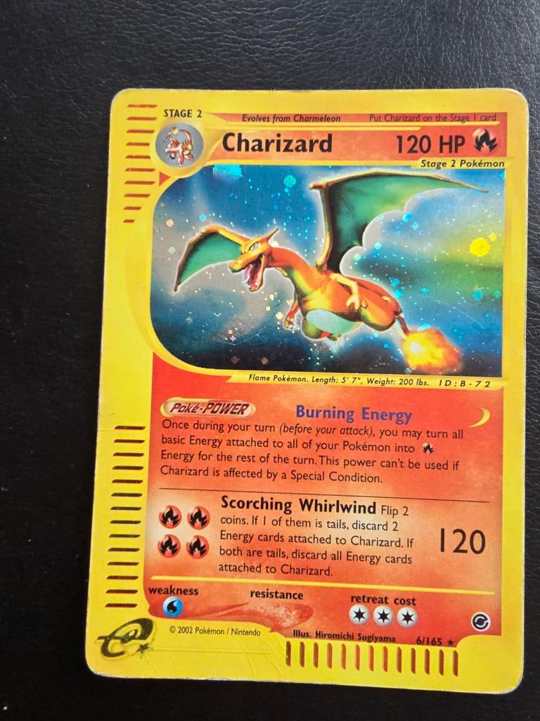 Charizard Expedition Holo 6/165, Hobby en Vrije tijd, Verzamelkaartspellen | Pokémon, Ophalen of Verzenden