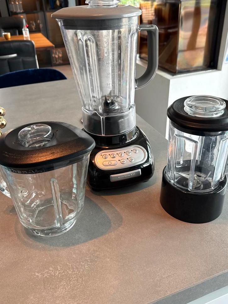 KitchenAid Artisan Blender met extra kannen, Witgoed en Apparatuur, Blenders, Gebruikt, Blender, Ophalen of Verzenden