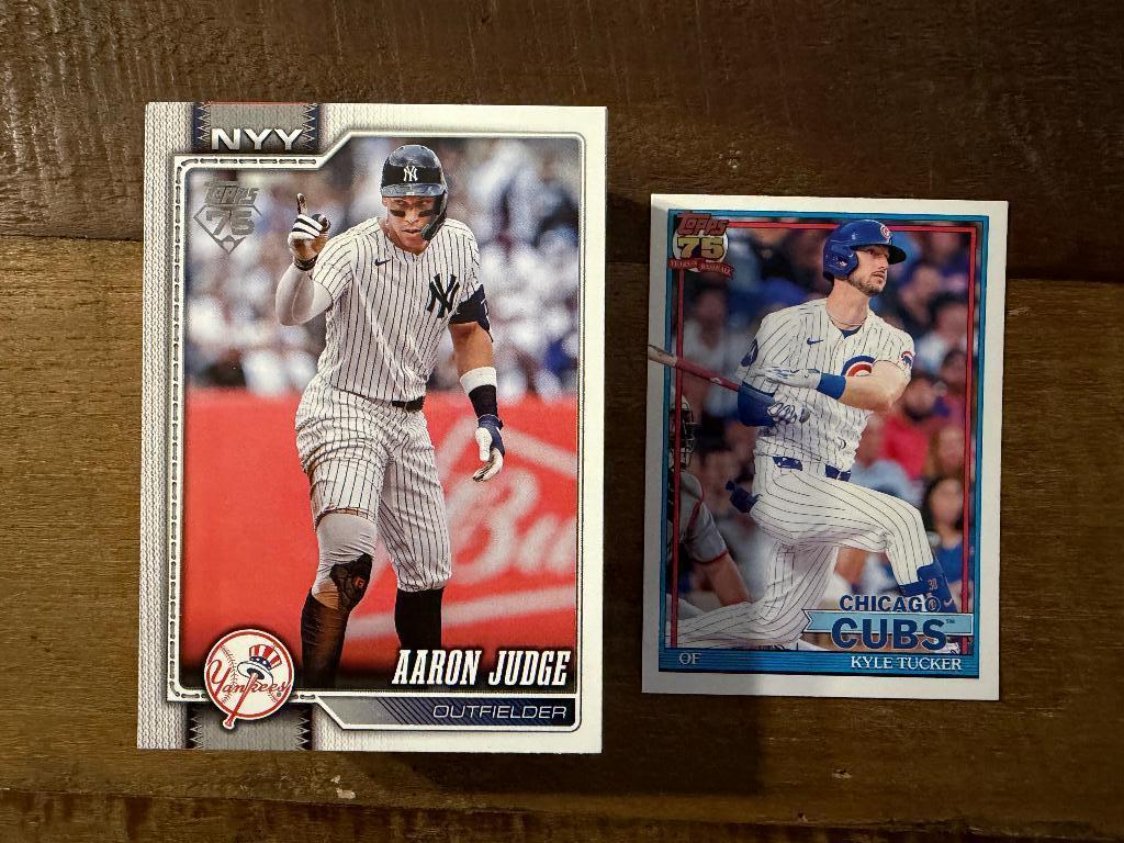 Topps baseball 2026 Series one - 84 base kaarten, Ophalen of Verzenden, Zo goed als nieuw, Plaatje