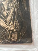 De mijnwerker ( jan Toorop), Ophalen