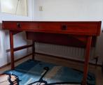 Vintage Deens bureau - Teak houten schrijftafel, Huis en Inrichting, Ophalen, Gebruikt, 120 cm, Hout