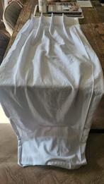 Stoned linnen gordijnen wit nieuw!, Huis en Inrichting, Wit, 150 tot 200 cm, Nieuw, Ophalen of Verzenden