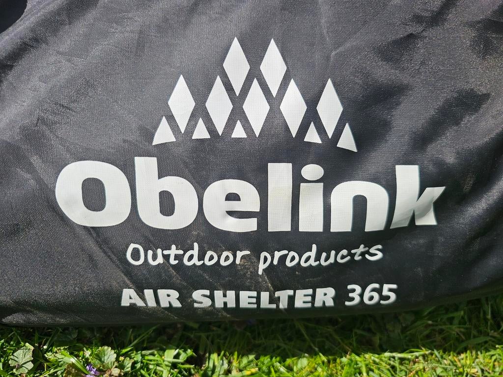 Obelink Air Shelter 365, Caravans en Kamperen, Ophalen, Zo goed als nieuw