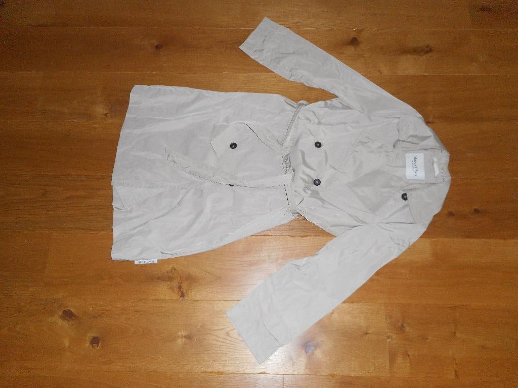 trenchcoat dames, Maat 38/40 (M), Beige, Ophalen of Verzenden, Zo goed als nieuw