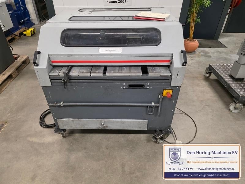 Schlebach EHA uitklinkmachine roofen dak dakwerk, Ophalen, Gebruikt, 30 tot 70 mm, Lintzaag