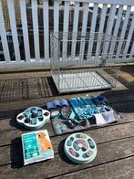 Puppypakket, bench, snuffelmat/speelgoed en trainingsdoekjes, Ophalen, Zo goed als nieuw