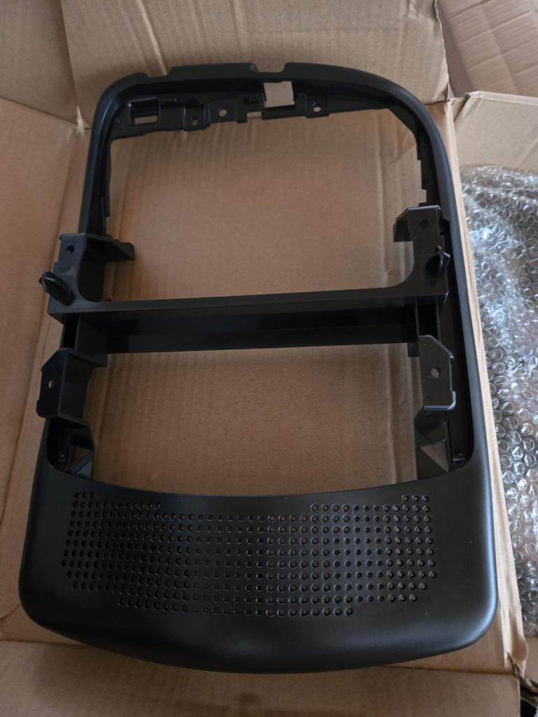 Renault Clio Autoradio Ombouw Frame Grijs 2013-2019, Auto diversen, Autoradio's, Ophalen of Verzenden, Nieuw