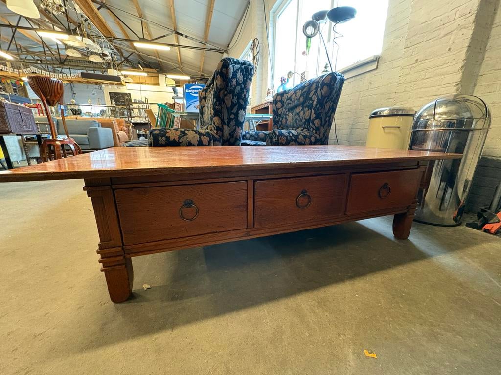 Mooie salontafel, Huis en Inrichting, Tafels | Salontafels, Ophalen, 50 tot 100 cm, Zo goed als nieuw, 150 tot 200 cm