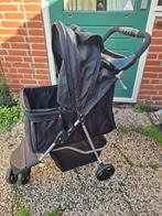 Zwarte honden buggy tot 16 kg, Ophalen of Verzenden, Zo goed als nieuw