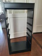 IKEA Trofast opbergcombinatie voor bakken, zwart, 46x30x94, Ophalen, Gebruikt, 5 laden of meer, Minder dan 100 cm