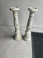 2 kaarskandelaars van PTMD 51 cm hoog, Overige materialen, 50 tot 75 cm, Ophalen of Verzenden, Zo goed als nieuw