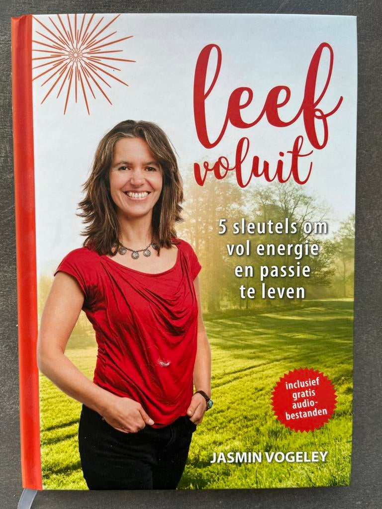Leef Voluit: 5 Sleutels voor Energie en Passie - Jasmin Voge, Ophalen of Verzenden, Zo goed als nieuw