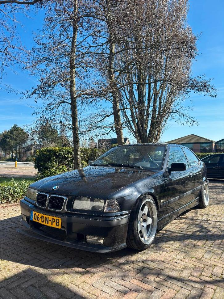 BMW E36 316 compact met M52B20, Auto's, BMW, Particulier, 3-Serie, ABS, Airbags, Centrale vergrendeling, Elektrische buitenspiegels