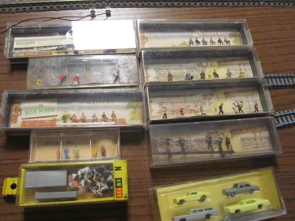 N spoor figuren en auto's, Ophalen of Verzenden, Gelijkstroom of Wisselstroom, Overige typen, Overige merken