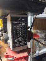 TopCraft Kolomboormachine TCSB 500 - Gebruikt, Doe-het-zelf en Verbouw, Gereedschap | Boormachines, Ophalen, Gebruikt, Variabele snelheid