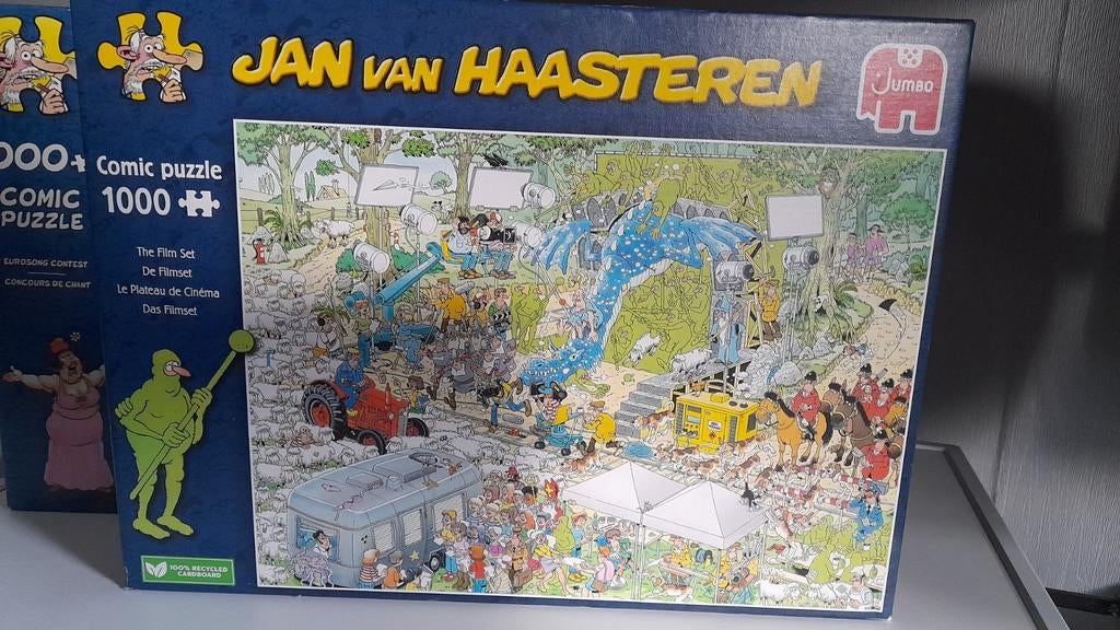 Jan van Haasteren puzzels, Ophalen of Verzenden, 500 t/m 1500 stukjes, Zo goed als nieuw, Legpuzzel