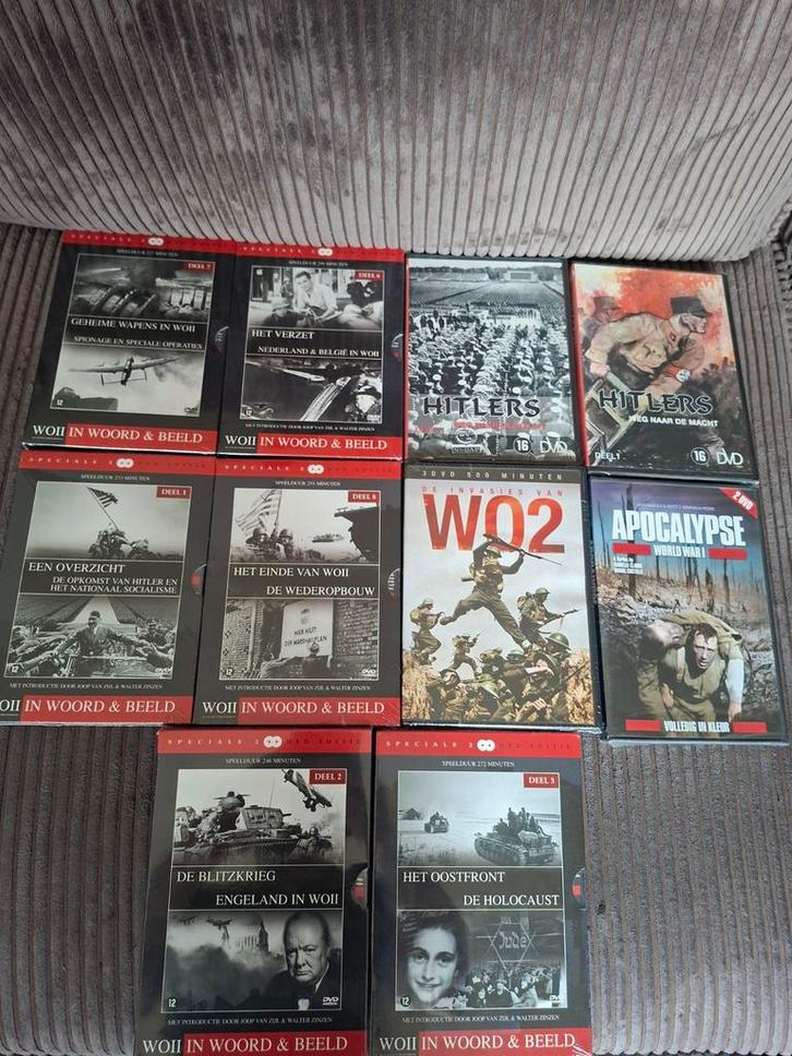 Ww2 docu dvd set, Cd's en Dvd's, Dvd's | Documentaire en Educatief, Nieuw in verpakking, Oorlog of Misdaad, Vanaf 12 jaar, Ophalen of Verzenden