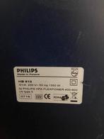 Philips HB 810 inklapbare zonnenbank, Ophalen of Verzenden, Gebruikt, Zonnebank enkelzijdig, Minder dan 10 lampen