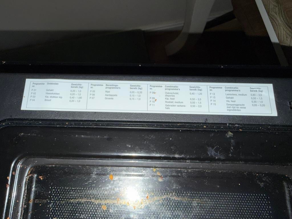 Siemens combimagnetron oven - defect voor reparatie, Witgoed en Apparatuur, 60 cm of meer, Oven met grill, Inbouw, Magnetronfunctie