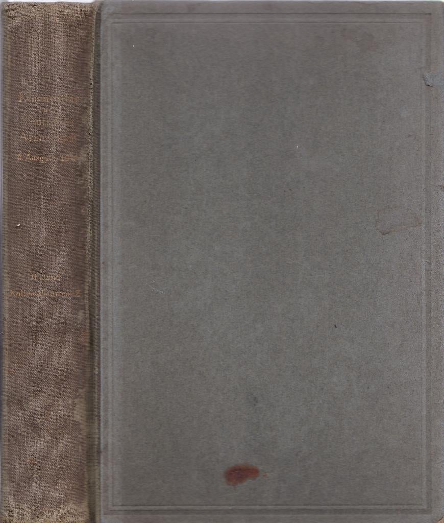 Kommentar zum Deutschen Arzneibuch 2de band, Ophalen of Verzenden, Gelezen, Natuurwetenschap