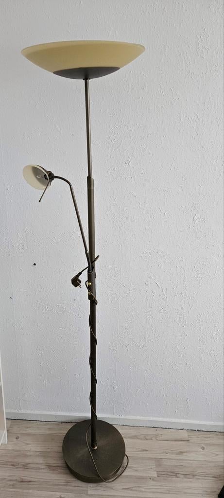 Vloerlamp brons, Ophalen, Zo goed als nieuw, 150 tot 200 cm