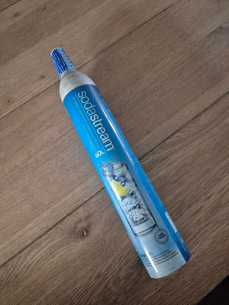 Sodastream CO2 cilinder 60L, Witgoed en Apparatuur, Bruiswatermachines, Ophalen of Verzenden, Nieuw