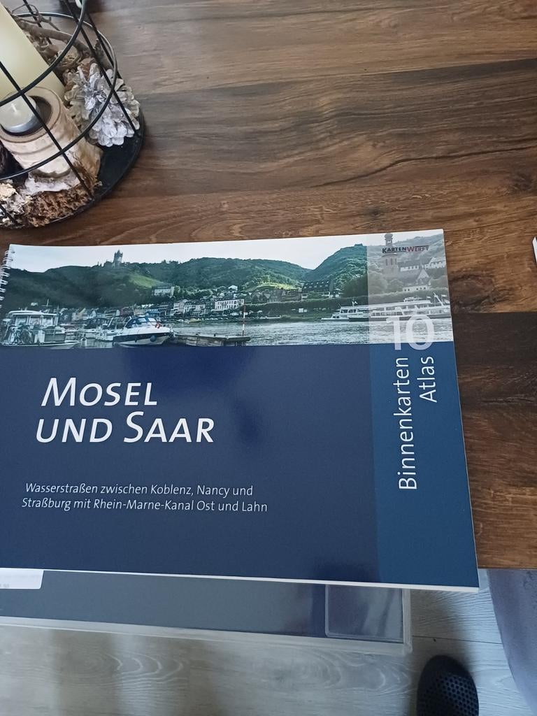 Vaarkaart Mosel und Saar - Splinternieuw leuke prijs, Ophalen of Verzenden