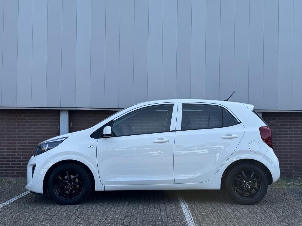 Kia Picanto 1.0 CVVT ComfortLine (bj 2020), Auto's, Start-stop-systeem, Gebruikt, Euro 6, Wit